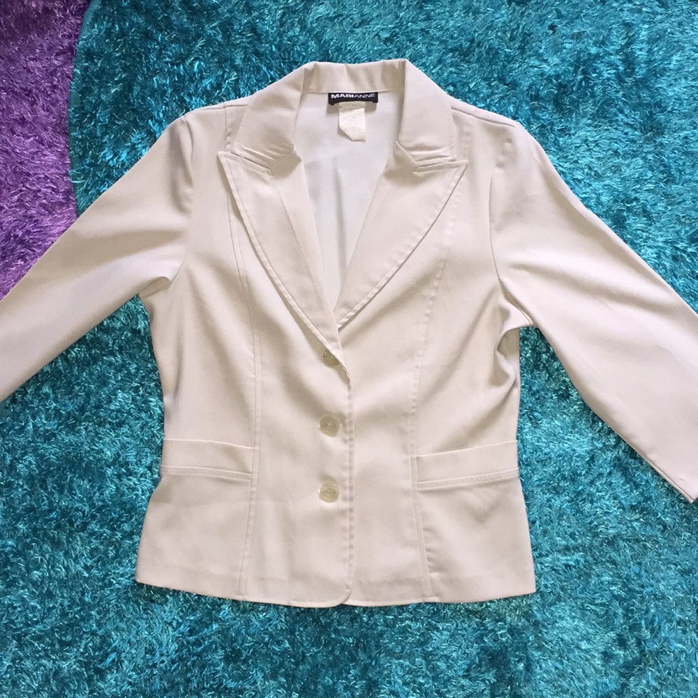 Marianne faded tan blazer